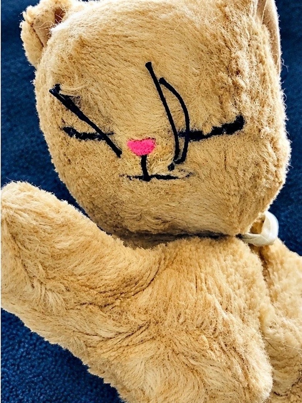 RARE Vtg 1950s Clare Creations C&O Railroad
"Chessie" Cat Musical Plush WORKING